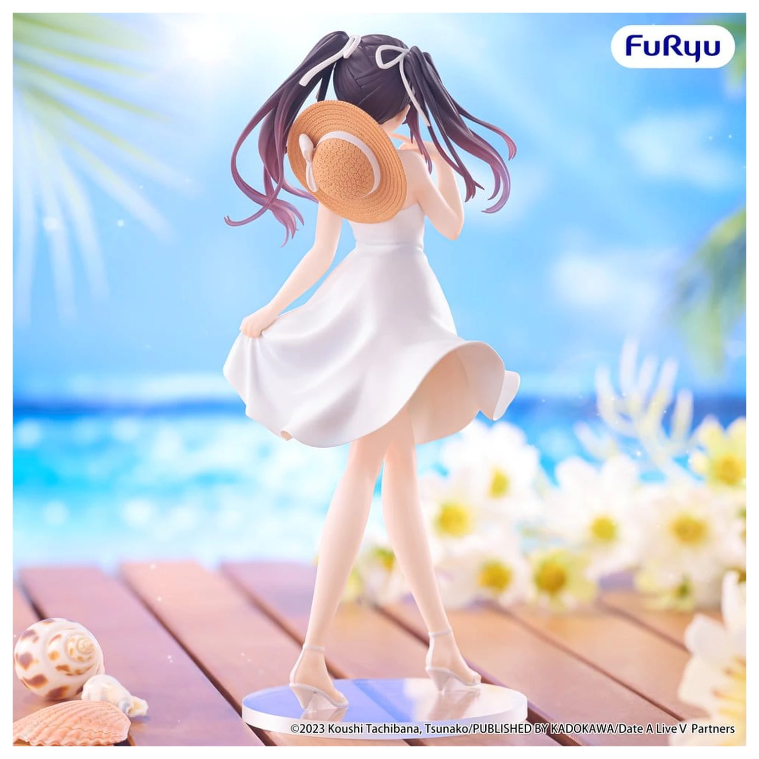 Date A Live Summer Dress PVC figurka Kurumi Tokisaki 21 cm fotografii produktu