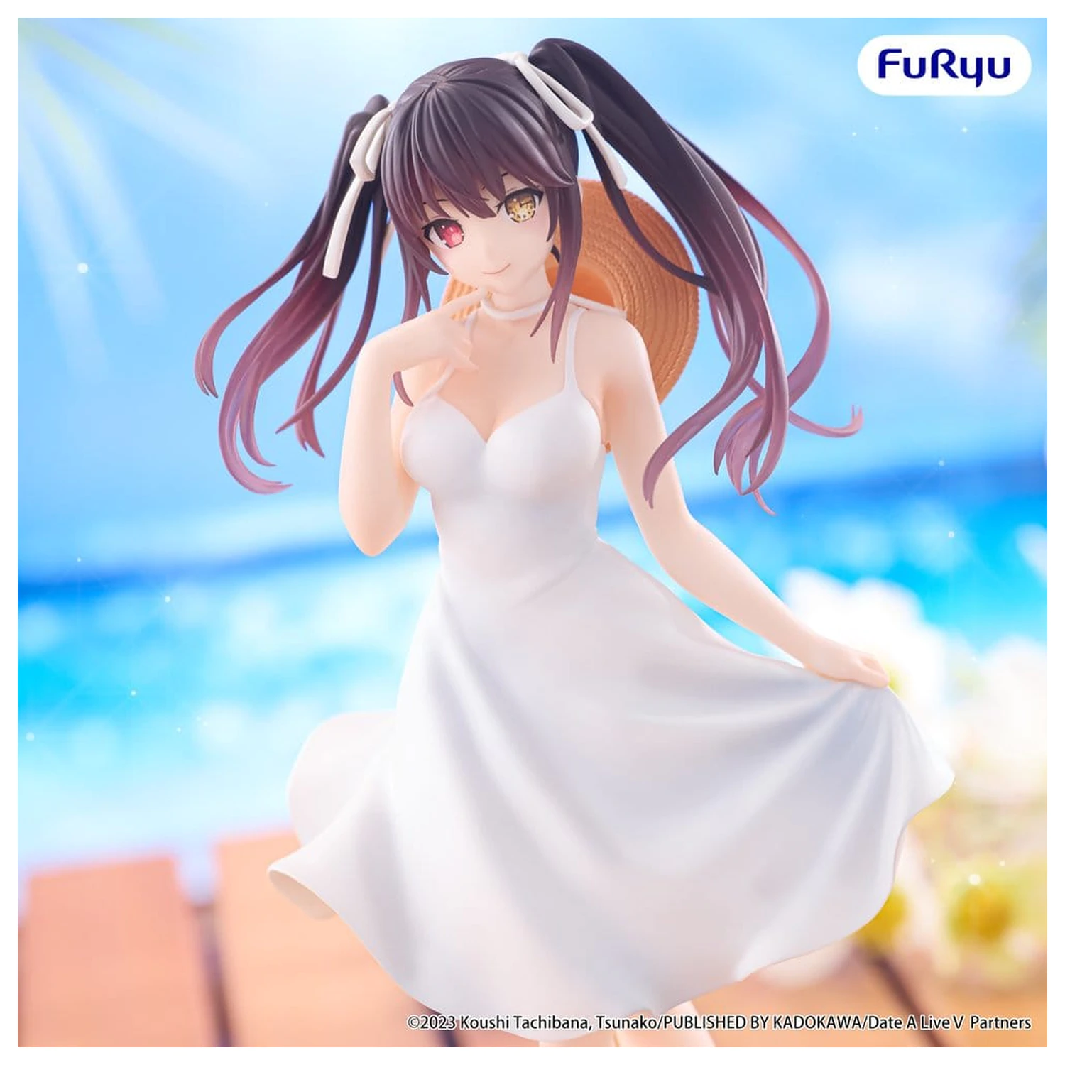 Date A Live Summer Dress PVC figurka Kurumi Tokisaki 21 cm fotografii produktu