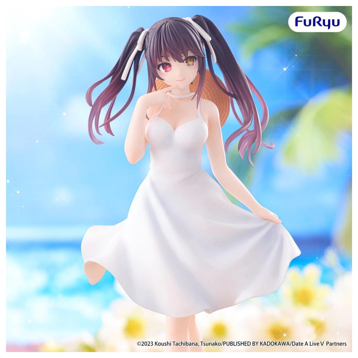 Date A Live Summer Dress PVC figurka Kurumi Tokisaki 21 cm fotografii produktu
