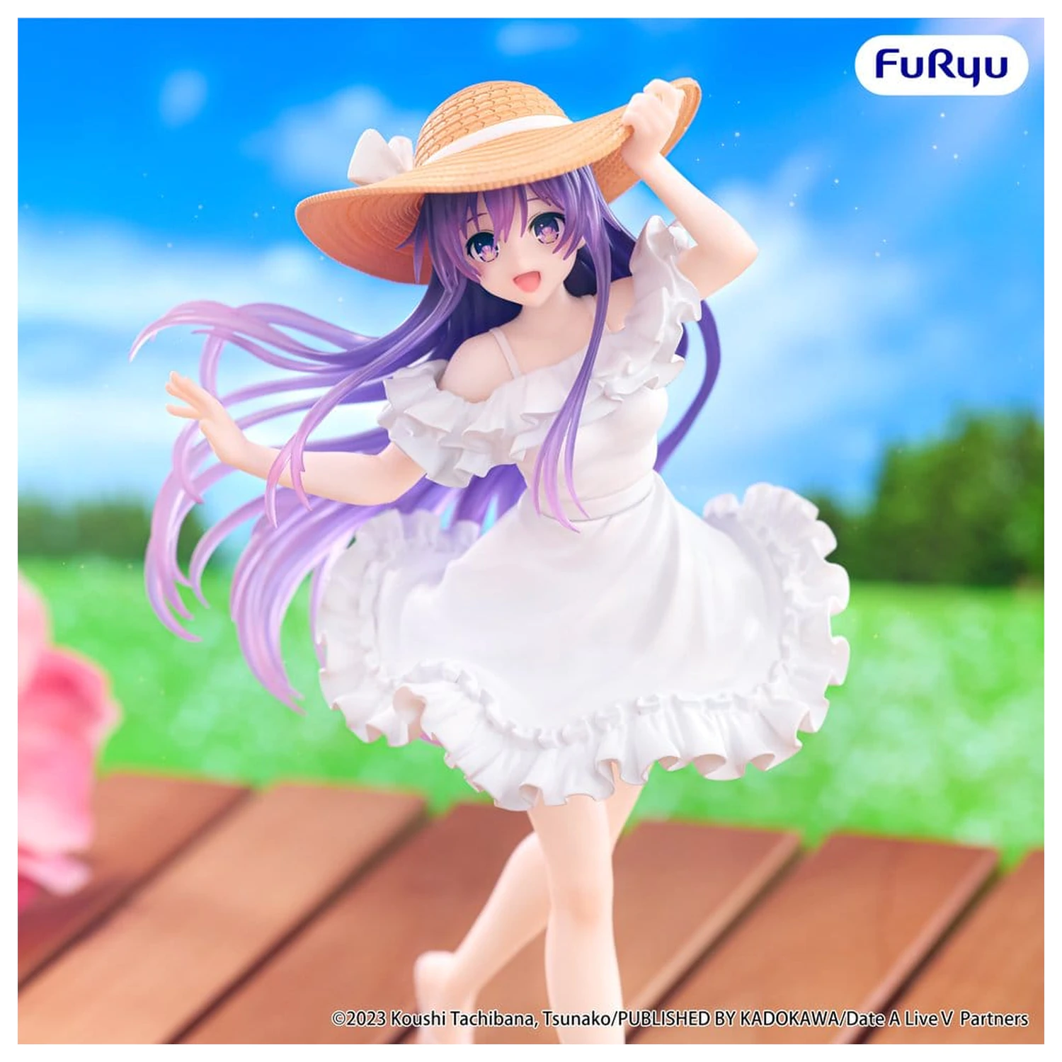 Date A Live Summer Dress PVC figurka Toka Yatogami 21 cm fotografii produktu
