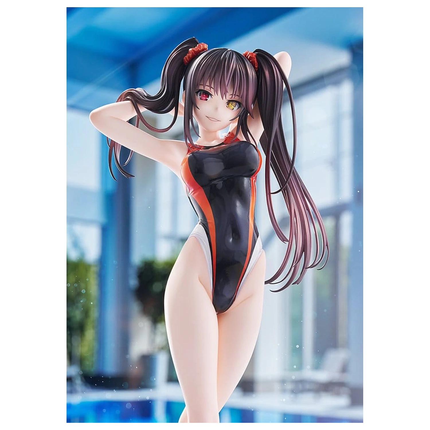 Date A Live Swimsuit Silhouette PVC figurka 1/7 Kurumi Tokisaki Swimwear Ver. 24 cm fotografii produktu