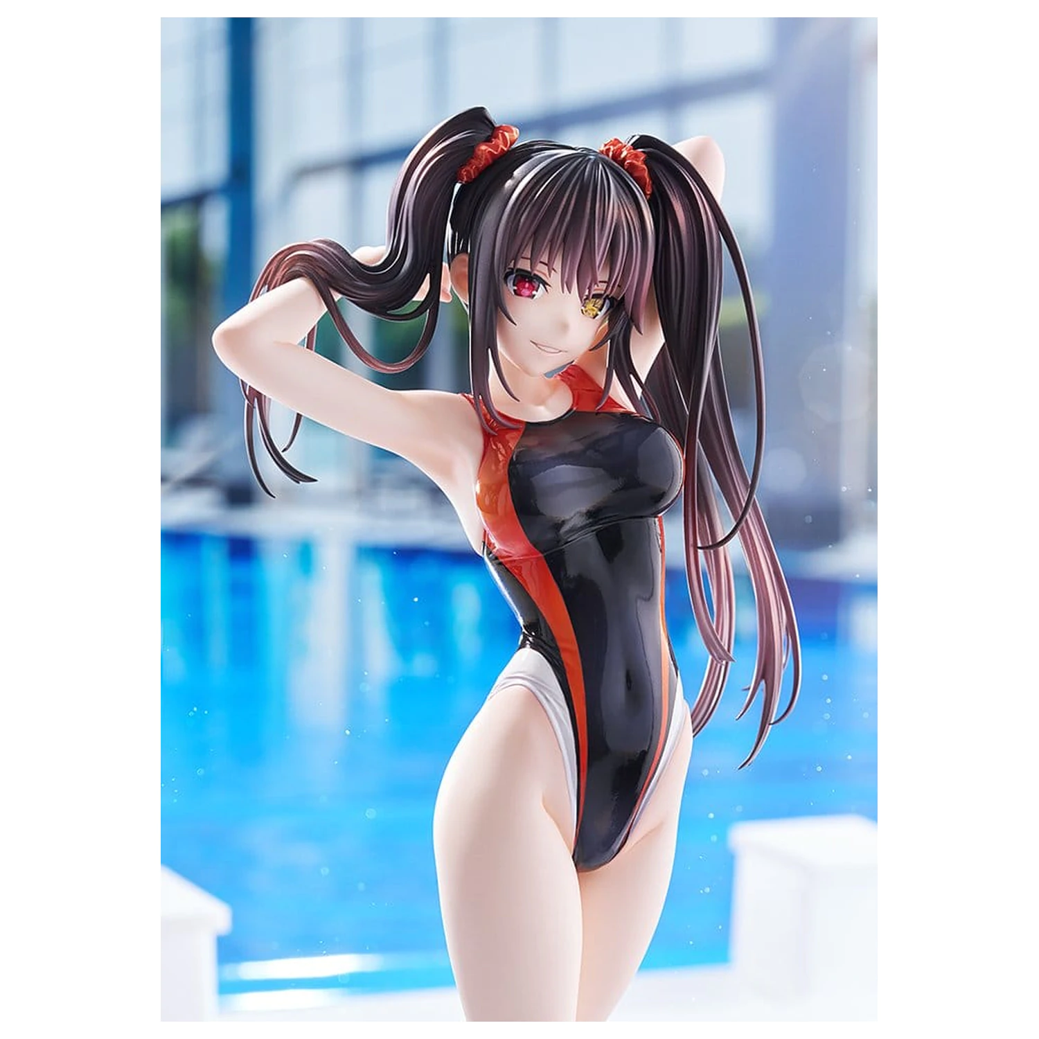 Date A Live Swimsuit Silhouette PVC figurka 1/7 Kurumi Tokisaki Swimwear Ver. 24 cm fotografii produktu
