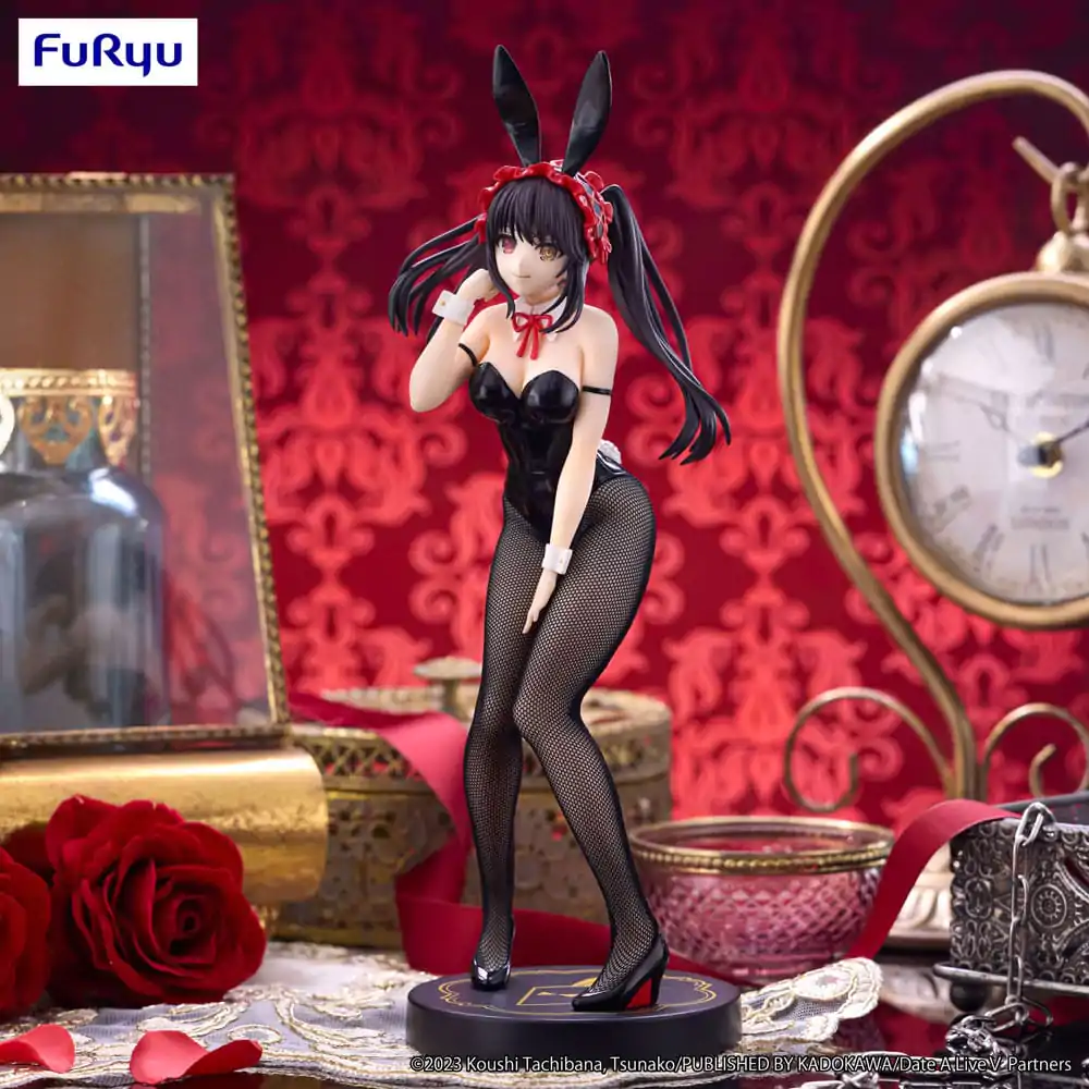 Date A Live V BiCute Bunnies PVC soška Kurumi Tokisaki Black Color Ver. 29 cm fotografii produktu