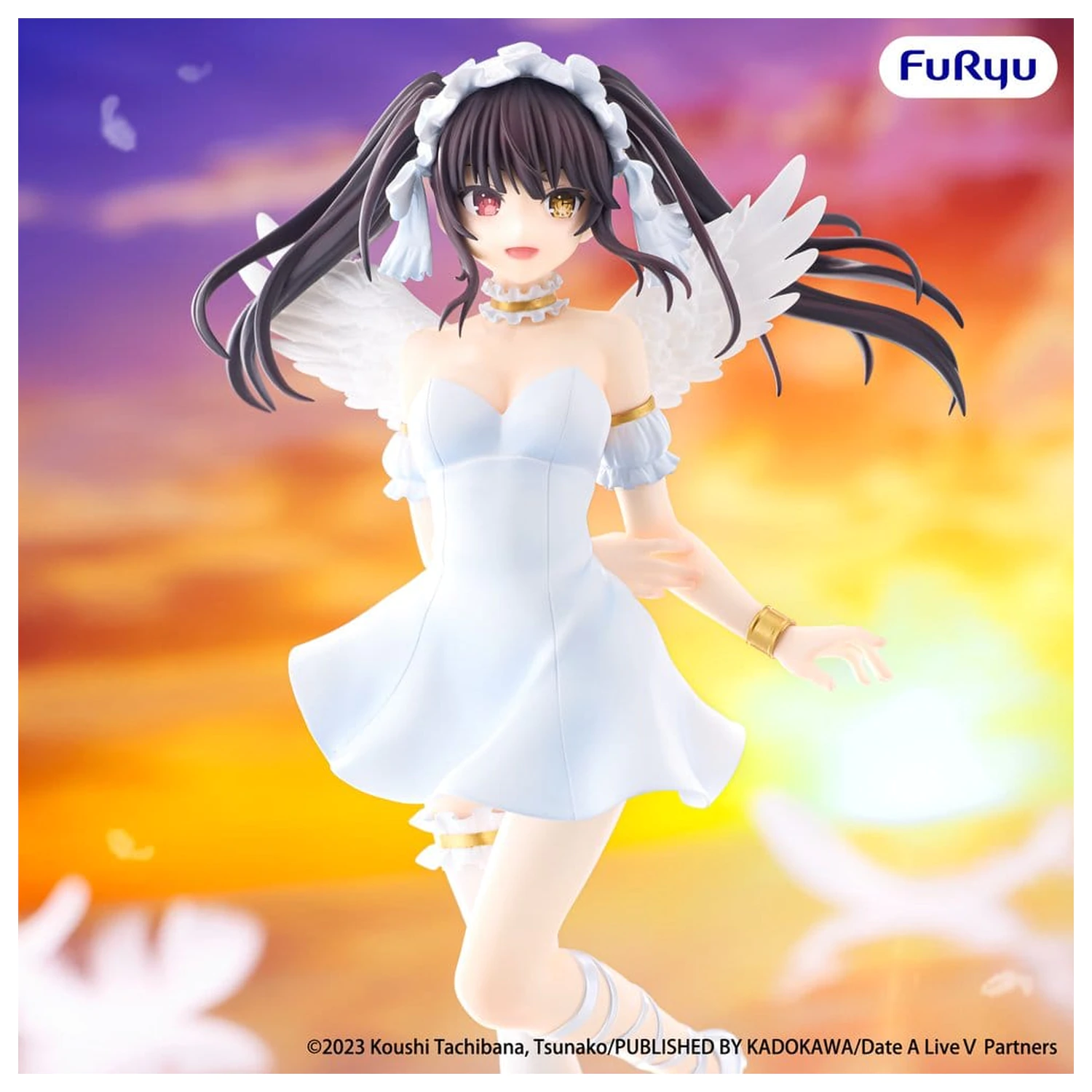 Date A Live V BiCute Pure PVC figurka Kurumi Tokisaki 23 cm fotografii produktu