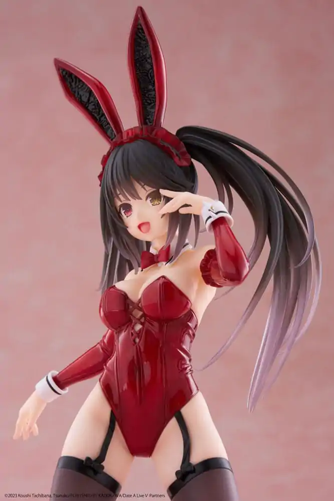 Date A Live V PVC soška Desktop Cute Figure Kurumi Tokisaki Bunny Ver. 13 cm fotografii produktu