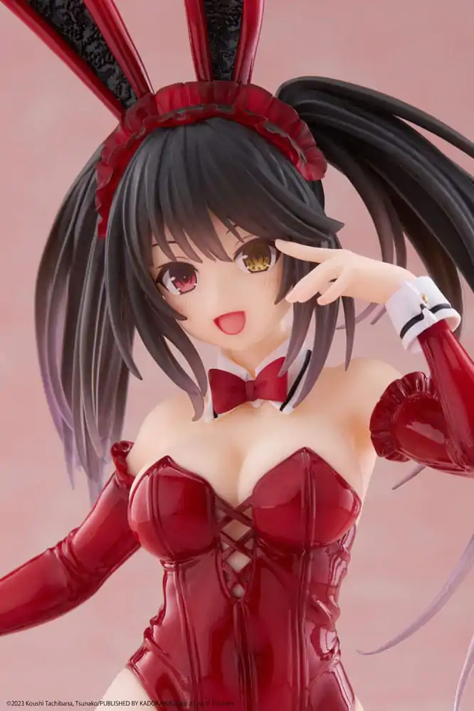 Date A Live V PVC soška Desktop Cute Figure Kurumi Tokisaki Bunny Ver. 13 cm fotografii produktu