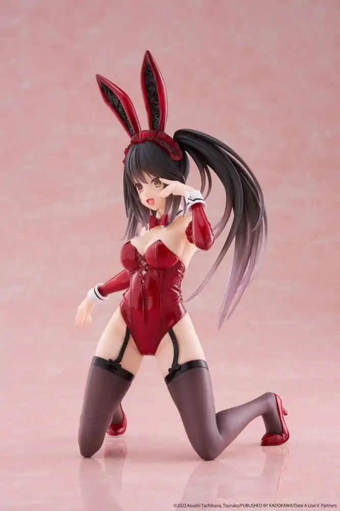 Date A Live V PVC soška Desktop Cute Figure Kurumi Tokisaki Bunny Ver. 13 cm fotografii produktu