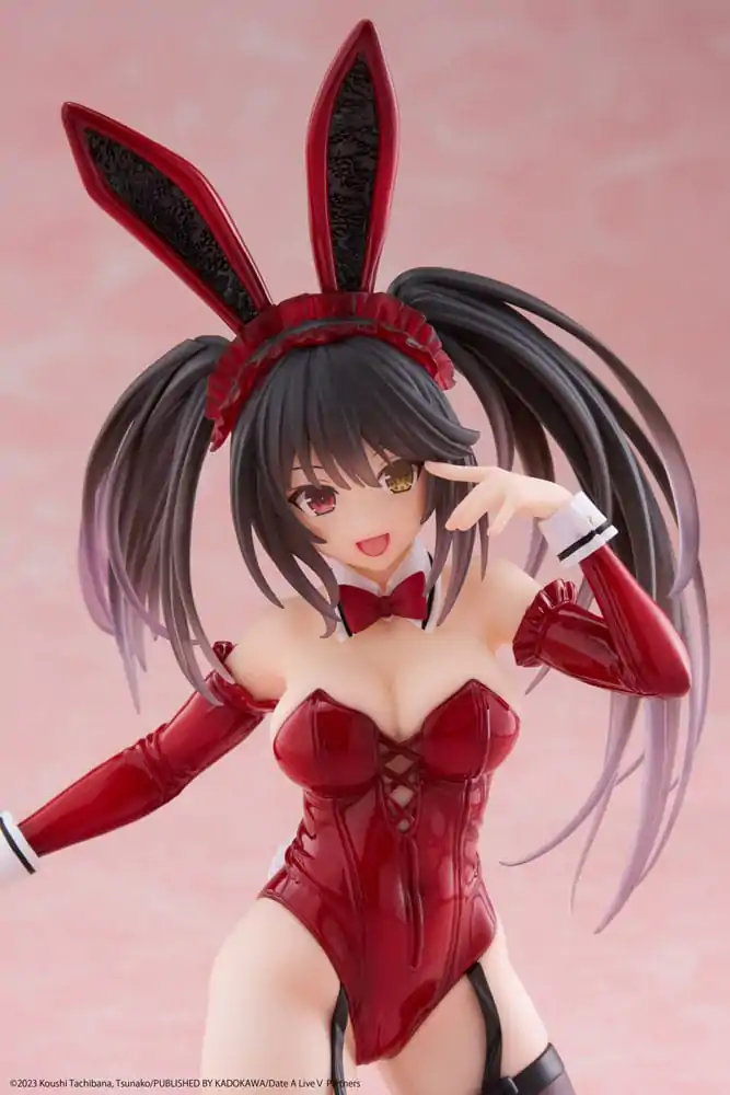 Date A Live V PVC soška Desktop Cute Figure Kurumi Tokisaki Bunny Ver. 13 cm fotografii produktu