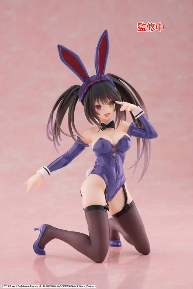 Date A Live V PVC soška roztomilá figurka Kurumi Tokisaki Bunny Ver. Obnovená 13 cm fotografii produktu