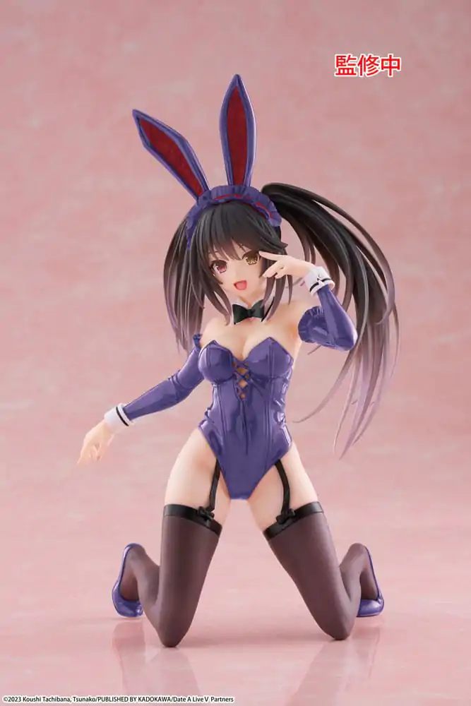 Date A Live V PVC soška roztomilá figurka Kurumi Tokisaki Bunny Ver. Obnovená 13 cm fotografii produktu