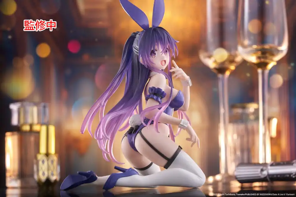 Date A Live V PVC soška Desktop Cute Figure Tohka Yatogami Bunny Ver. 13 cm fotografii produktu