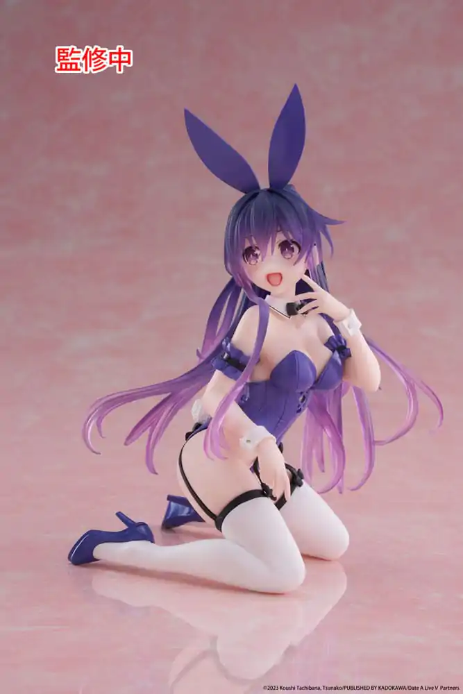 Date A Live V PVC soška Desktop Cute Figure Tohka Yatogami Bunny Ver. 13 cm fotografii produktu