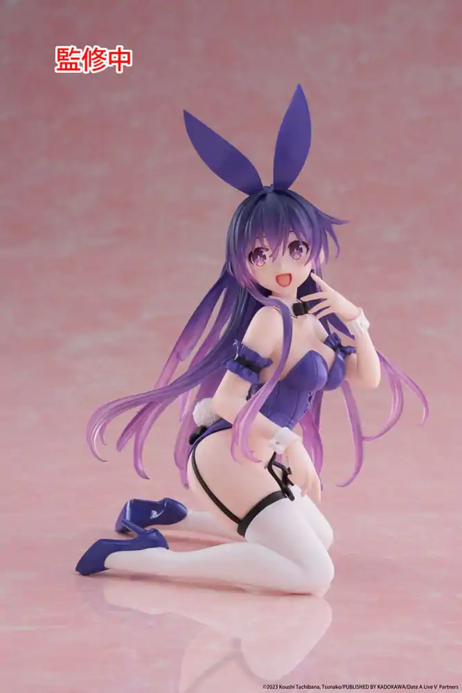 Date A Live V PVC soška Desktop Cute Figure Tohka Yatogami Bunny Ver. 13 cm fotografii produktu