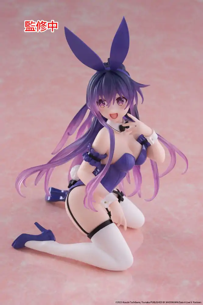 Date A Live V PVC soška Desktop Cute Figure Tohka Yatogami Bunny Ver. 13 cm fotografii produktu