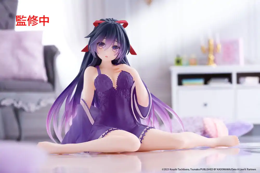 Date A Live V PVC soška Desktop Cute Figure Tohka Yatogami Nightwear Ver. Renewal 13 cm fotografii produktu