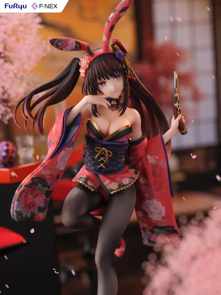 Date A Live V F:NEX PVC Socha 1/7 Kurumi Tokisaki Wa-bunny 27 cm fotografii produktu