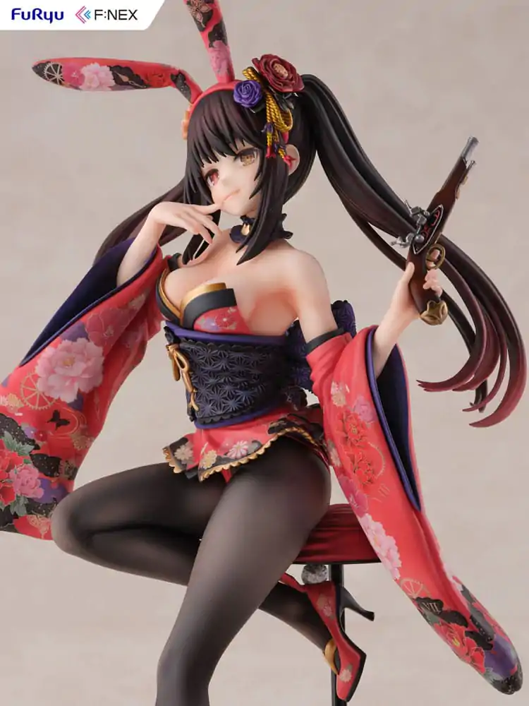 Date A Live V F:NEX PVC Socha 1/7 Kurumi Tokisaki Wa-bunny 27 cm fotografii produktu