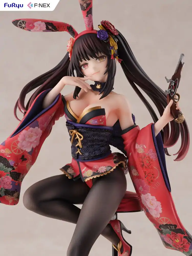 Date A Live V F:NEX PVC Socha 1/7 Kurumi Tokisaki Wa-bunny 27 cm fotografii produktu