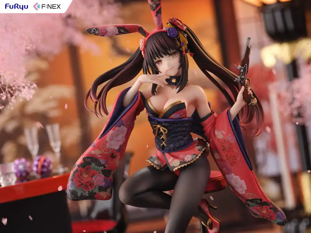 Date A Live V F:NEX PVC Socha 1/7 Kurumi Tokisaki Wa-bunny 27 cm fotografii produktu