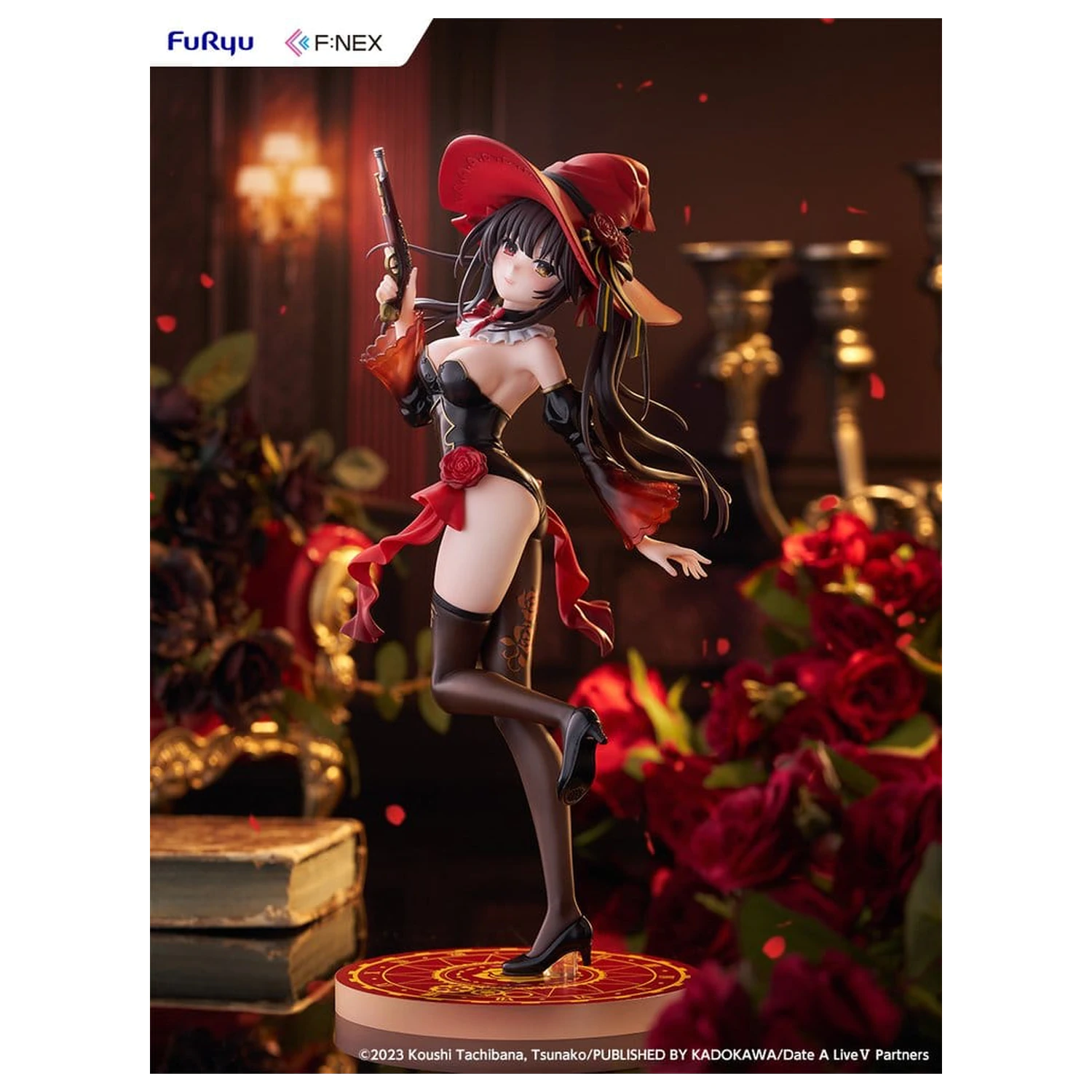 Date A Live V F:Nex PVC figurka 1/7 Kurumi Tokisaki Witch Style ver. 25 cm fotografii produktu