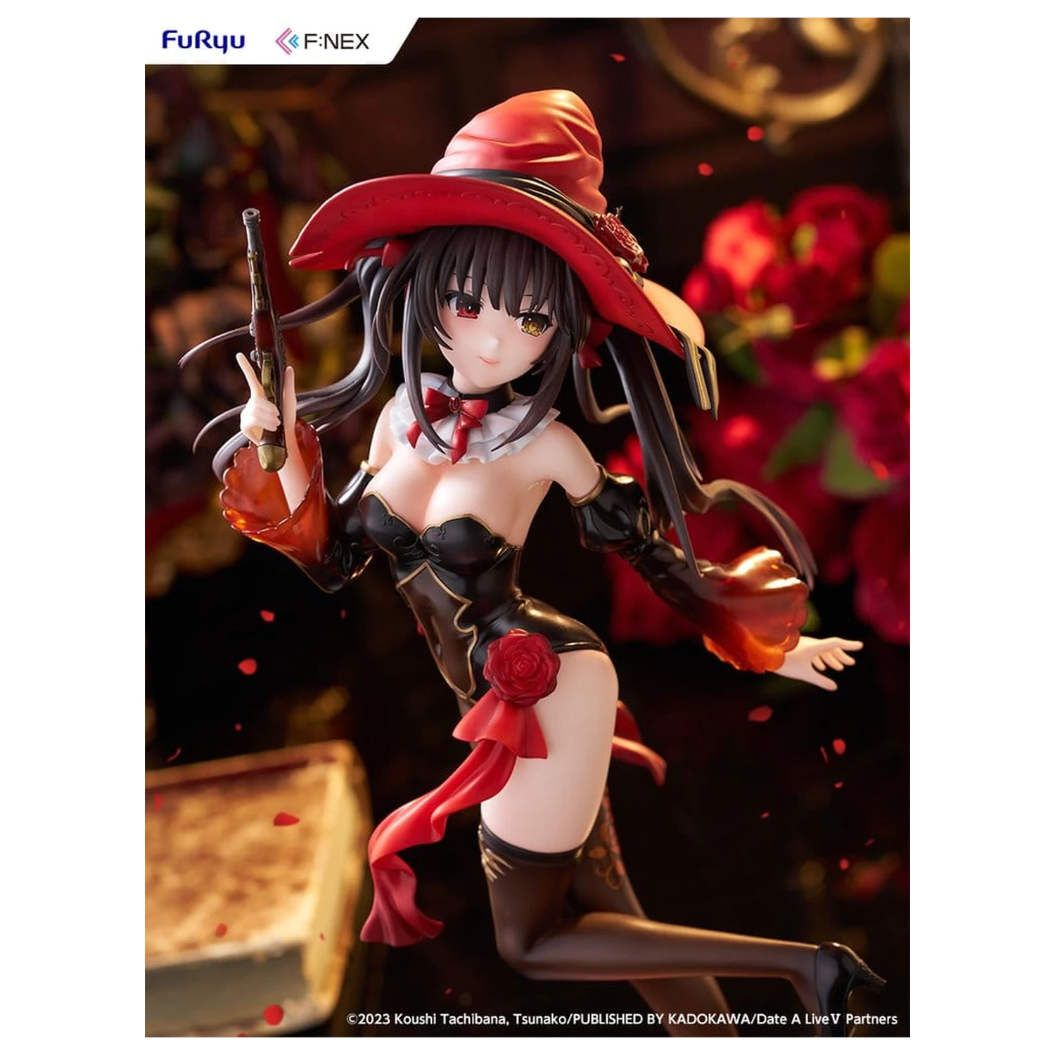 Date A Live V F:Nex PVC figurka 1/7 Kurumi Tokisaki Witch Style ver. 25 cm fotografii produktu