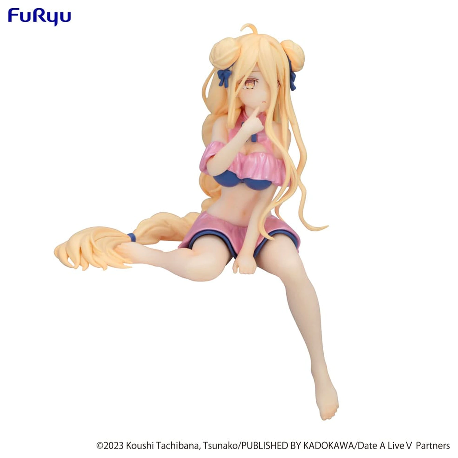 Date A Live V Zátka na nudle PVC soška Mukuro Hoshimiya Swimsuit Pastel Pink Color Ver. 13 cm fotografii produktu