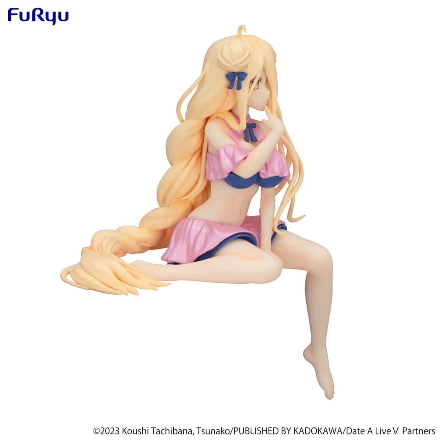 Date A Live V Zátka na nudle PVC soška Mukuro Hoshimiya Swimsuit Pastel Pink Color Ver. 13 cm fotografii produktu