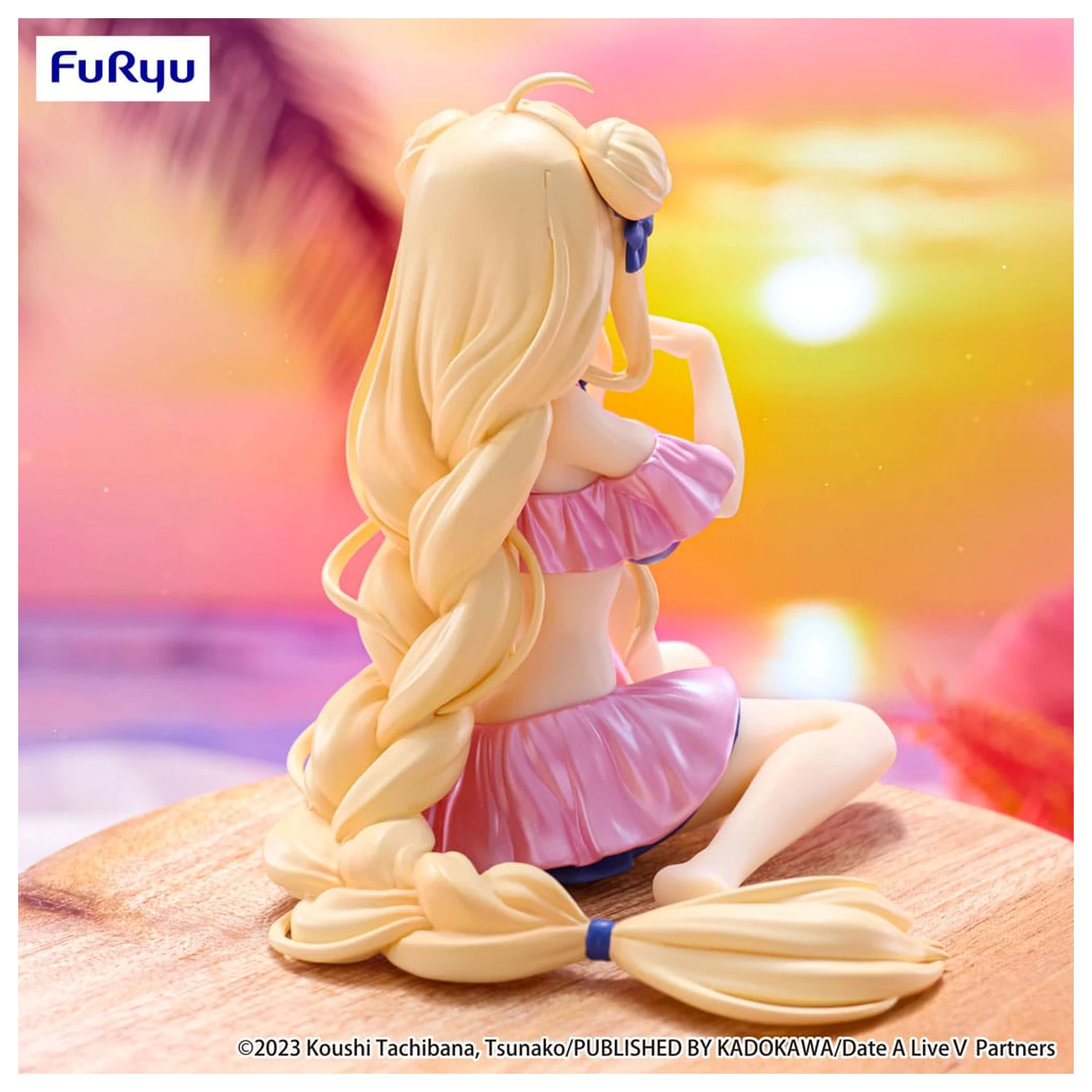 Date A Live V Zátka na nudle PVC soška Mukuro Hoshimiya Swimsuit Pastel Pink Color Ver. 13 cm fotografii produktu