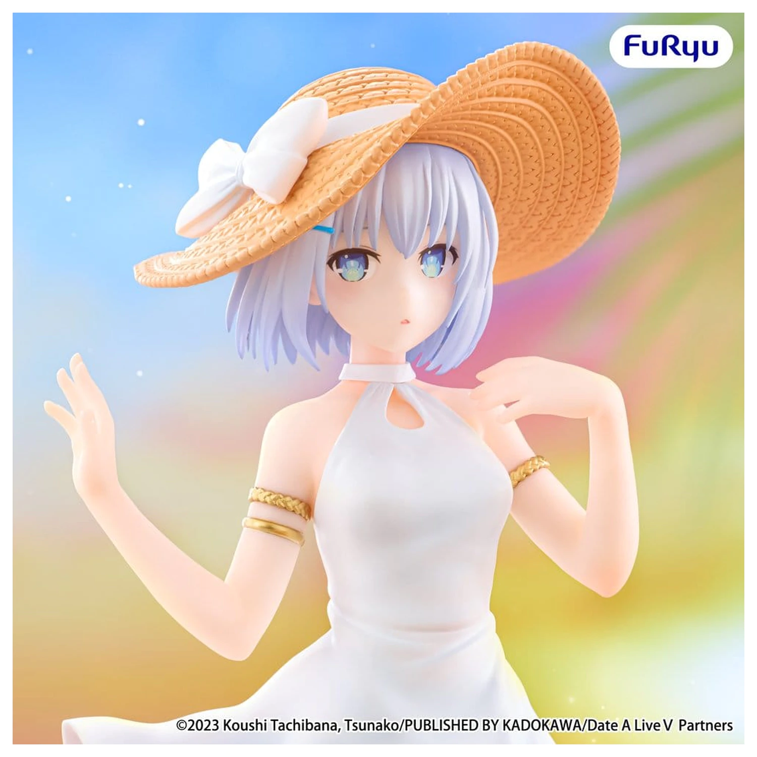 Date A Live V PVC Figurka Origami Tobiichi Summer Dress 20 cm fotografii produktu