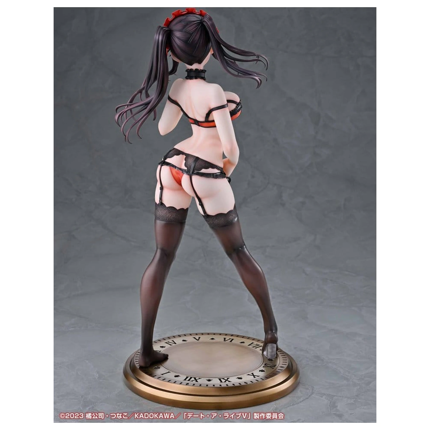 Date A Live V Re:Dress PVC figurka 1/4 Kurumi Tokisaki Dress shirt Ver. 40 cm fotografii produktu