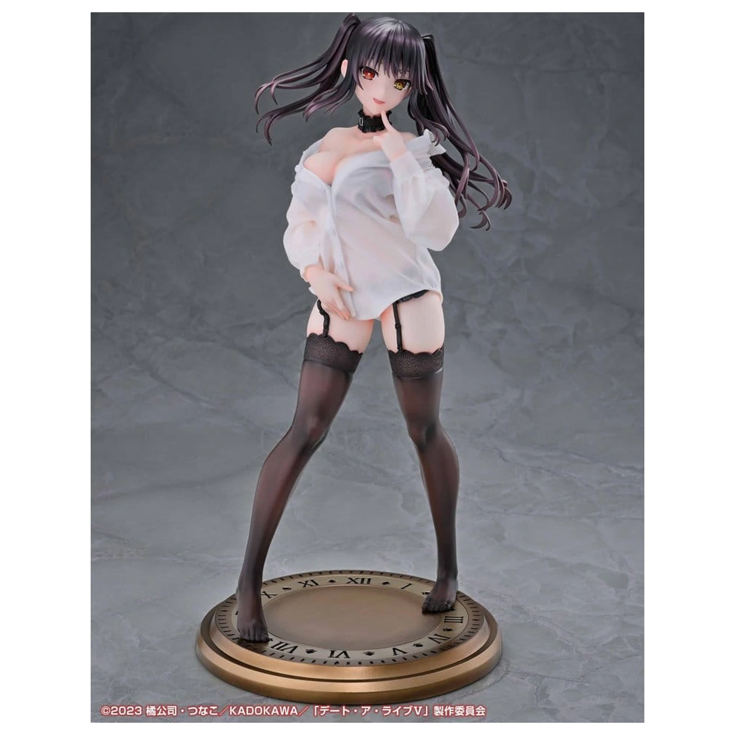 Date A Live V Re:Dress PVC figurka 1/4 Kurumi Tokisaki Dress shirt Ver. 40 cm fotografii produktu