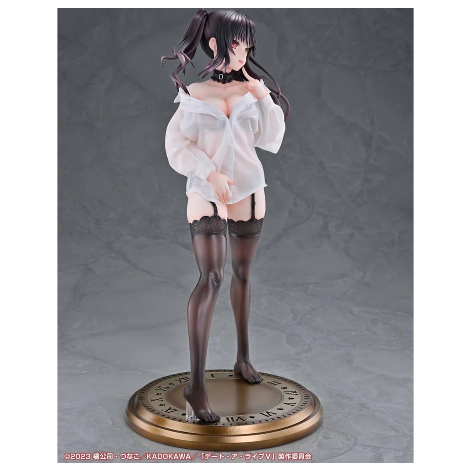Date A Live V Re:Dress PVC figurka 1/4 Kurumi Tokisaki Dress shirt Ver. 40 cm fotografii produktu
