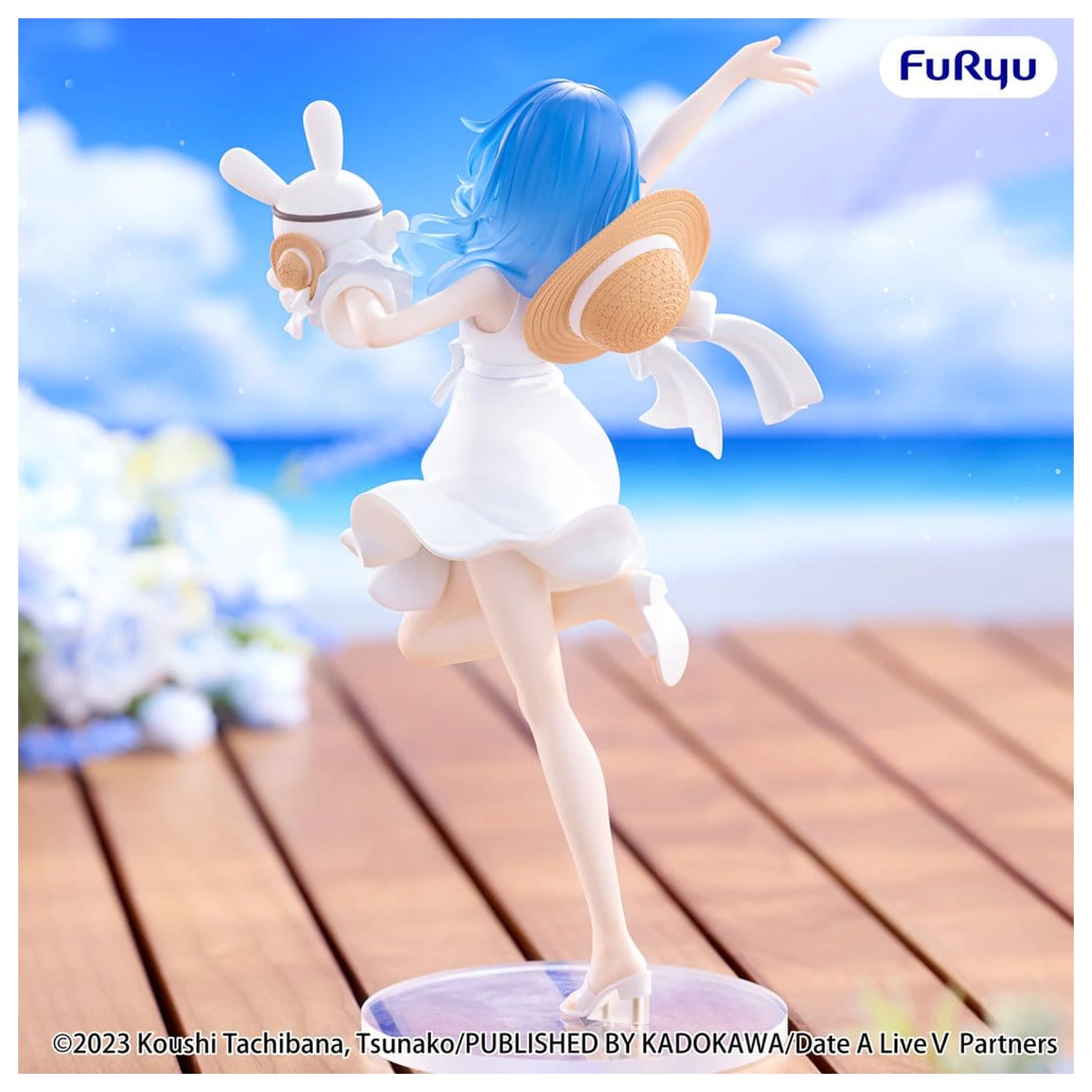 Date A Live V Summer Dress PVC figurka Yoshino 21 cm fotografii produktu