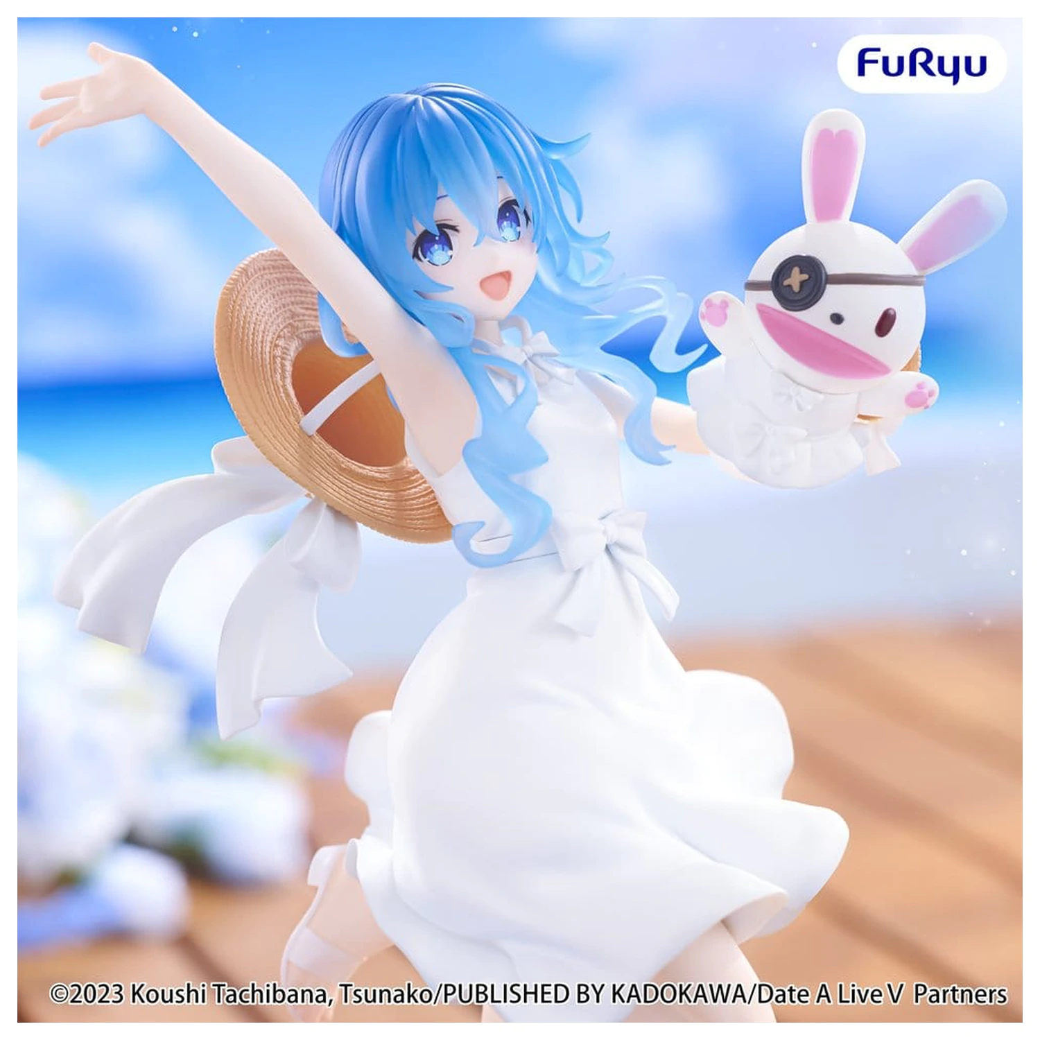 Date A Live V Summer Dress PVC figurka Yoshino 21 cm fotografii produktu
