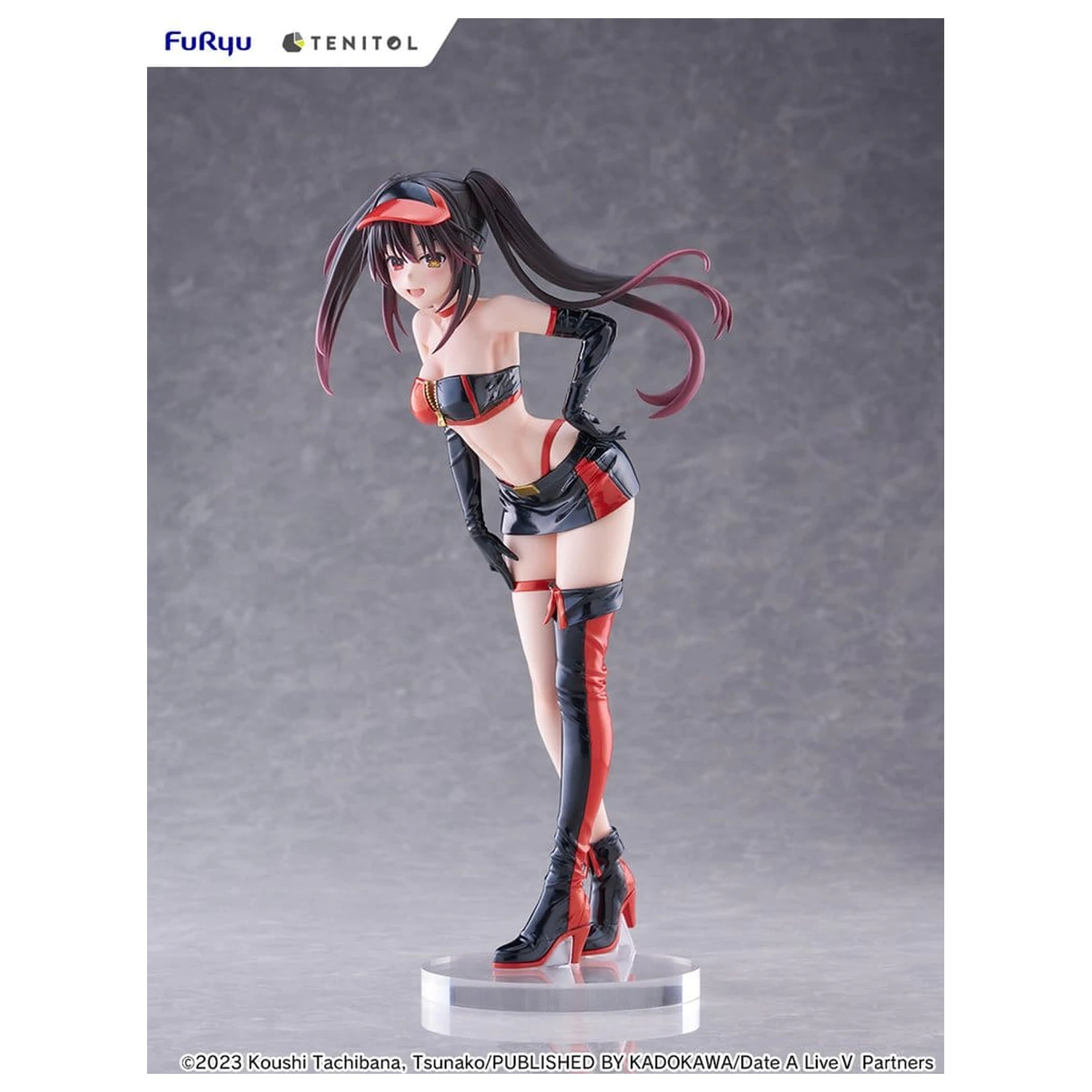 Date A Live V Tenitol Tall PVC figurka Kurumi Tokisaki Race Queen Ver. 29 cm fotografii produktu