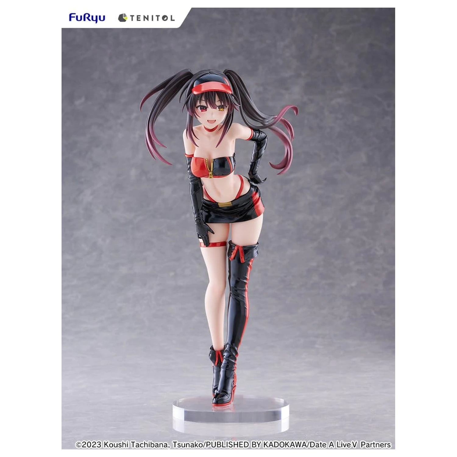 Date A Live V Tenitol Tall PVC figurka Kurumi Tokisaki Race Queen Ver. 29 cm fotografii produktu