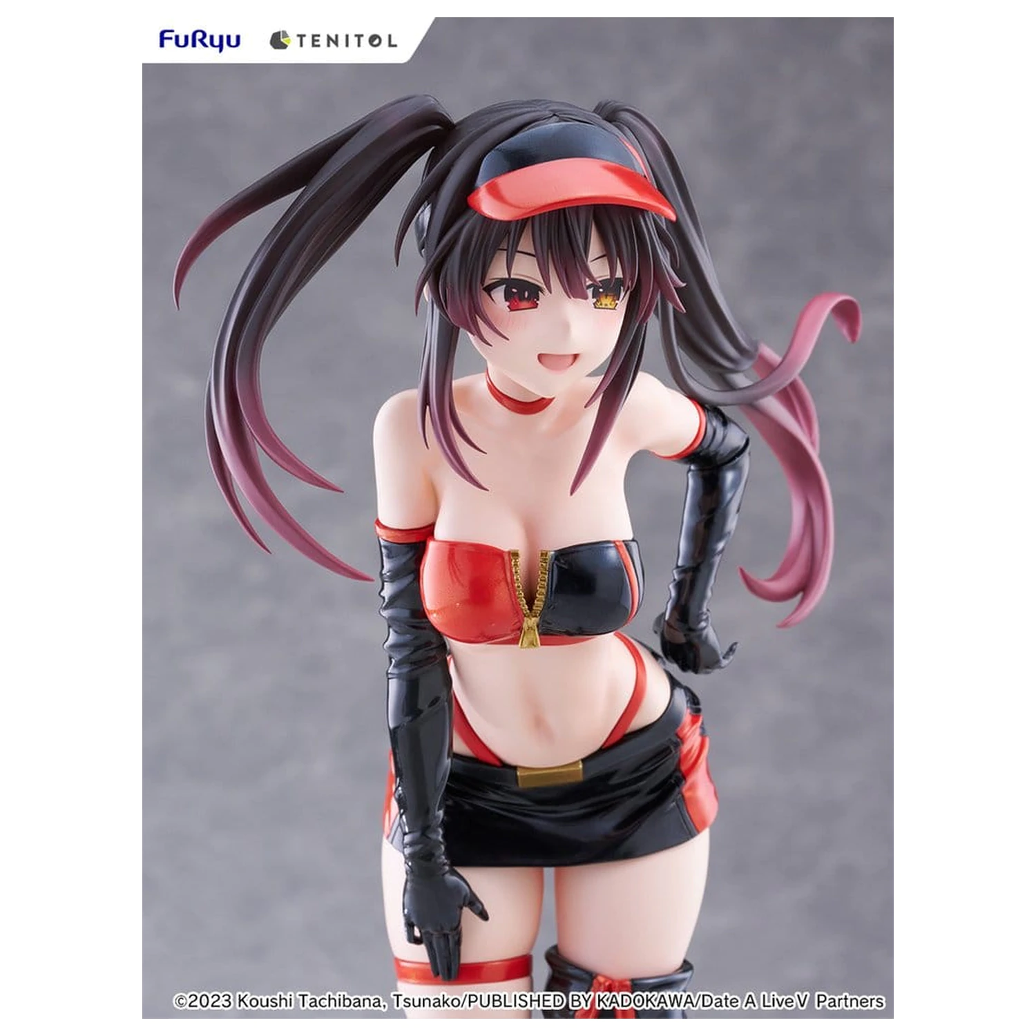 Date A Live V Tenitol Tall PVC figurka Kurumi Tokisaki Race Queen Ver. 29 cm fotografii produktu