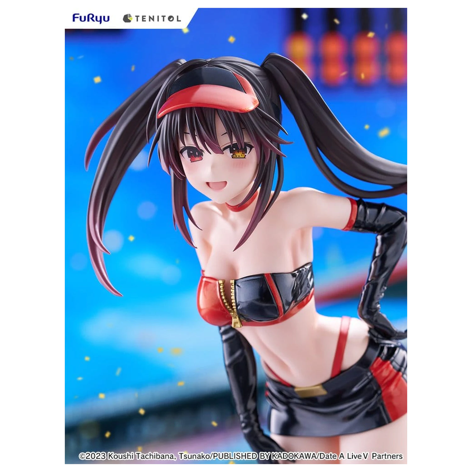 Date A Live V Tenitol Tall PVC figurka Kurumi Tokisaki Race Queen Ver. 29 cm fotografii produktu