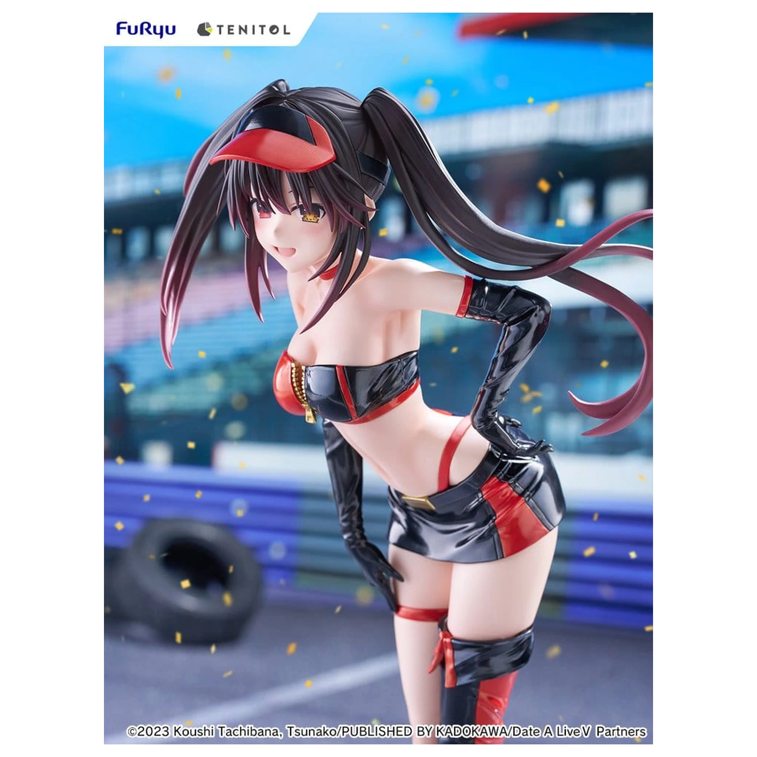 Date A Live V Tenitol Tall PVC figurka Kurumi Tokisaki Race Queen Ver. 29 cm fotografii produktu