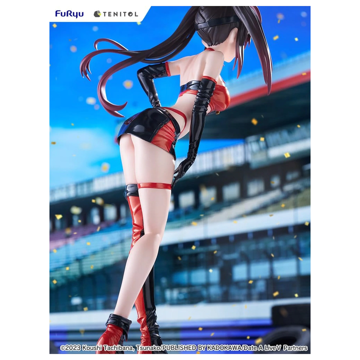 Date A Live V Tenitol Tall PVC figurka Kurumi Tokisaki Race Queen Ver. 29 cm fotografii produktu
