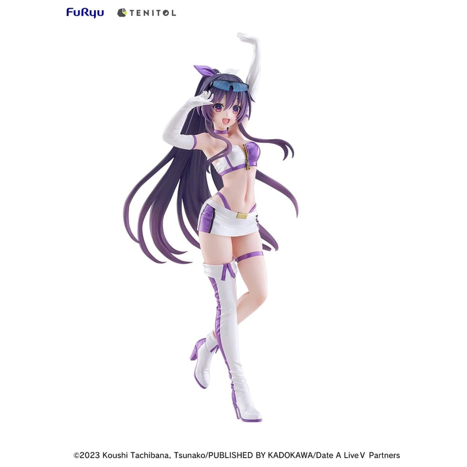 Date A Live V Tenitol Vysoká PVC figurka Tohka Yatogami Race Queen Ver. 30 cm fotografii produktu