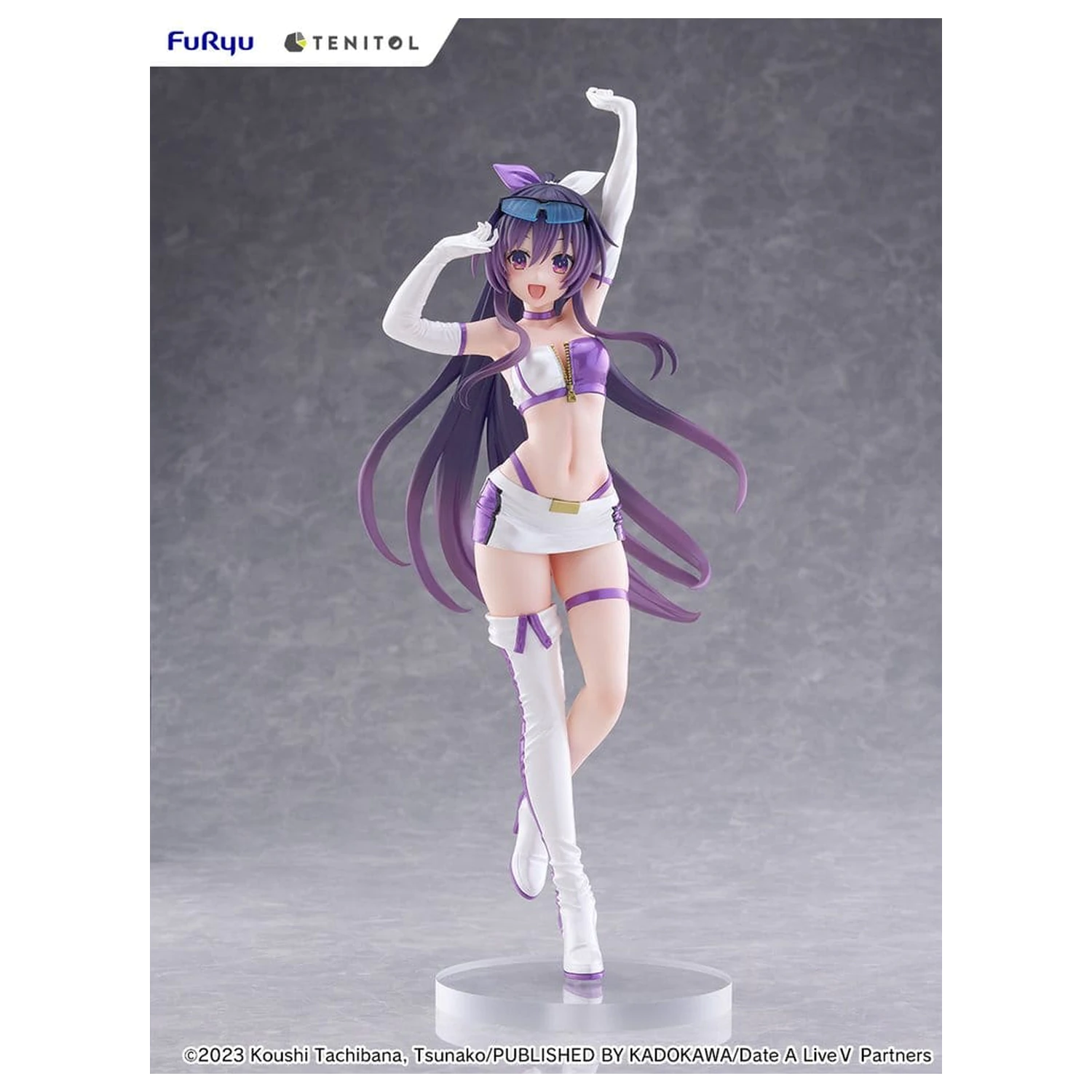 Date A Live V Tenitol Vysoká PVC figurka Tohka Yatogami Race Queen Ver. 30 cm fotografii produktu