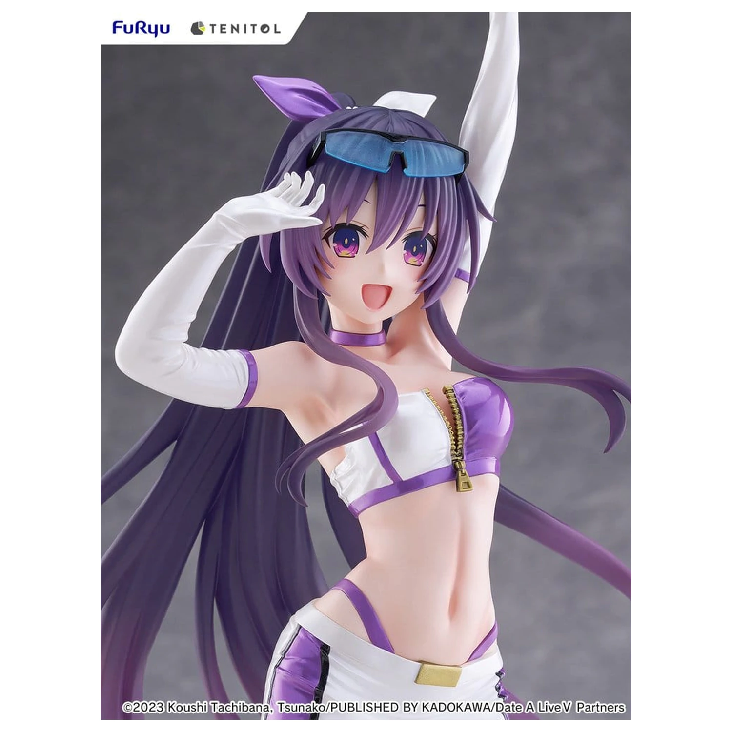 Date A Live V Tenitol Vysoká PVC figurka Tohka Yatogami Race Queen Ver. 30 cm fotografii produktu