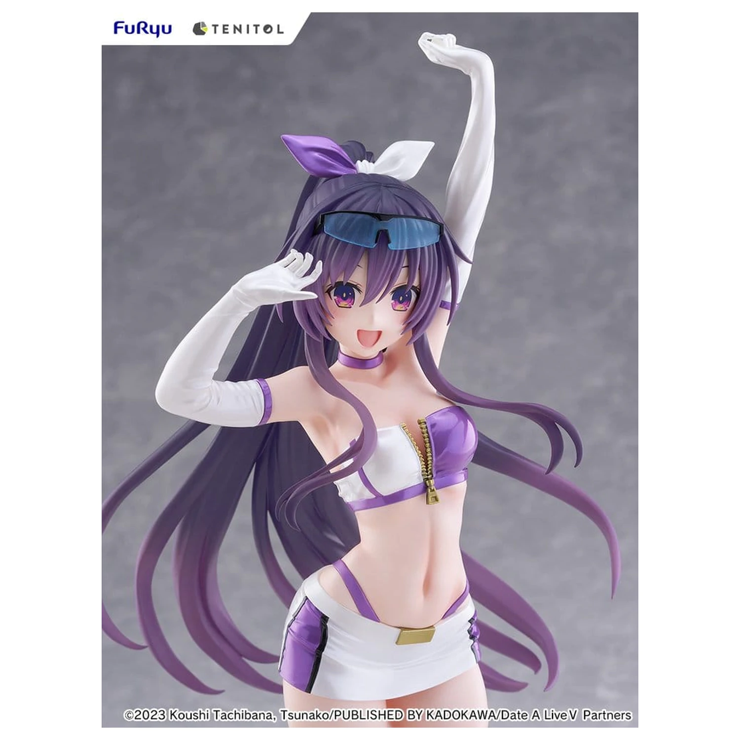 Date A Live V Tenitol Vysoká PVC figurka Tohka Yatogami Race Queen Ver. 30 cm fotografii produktu
