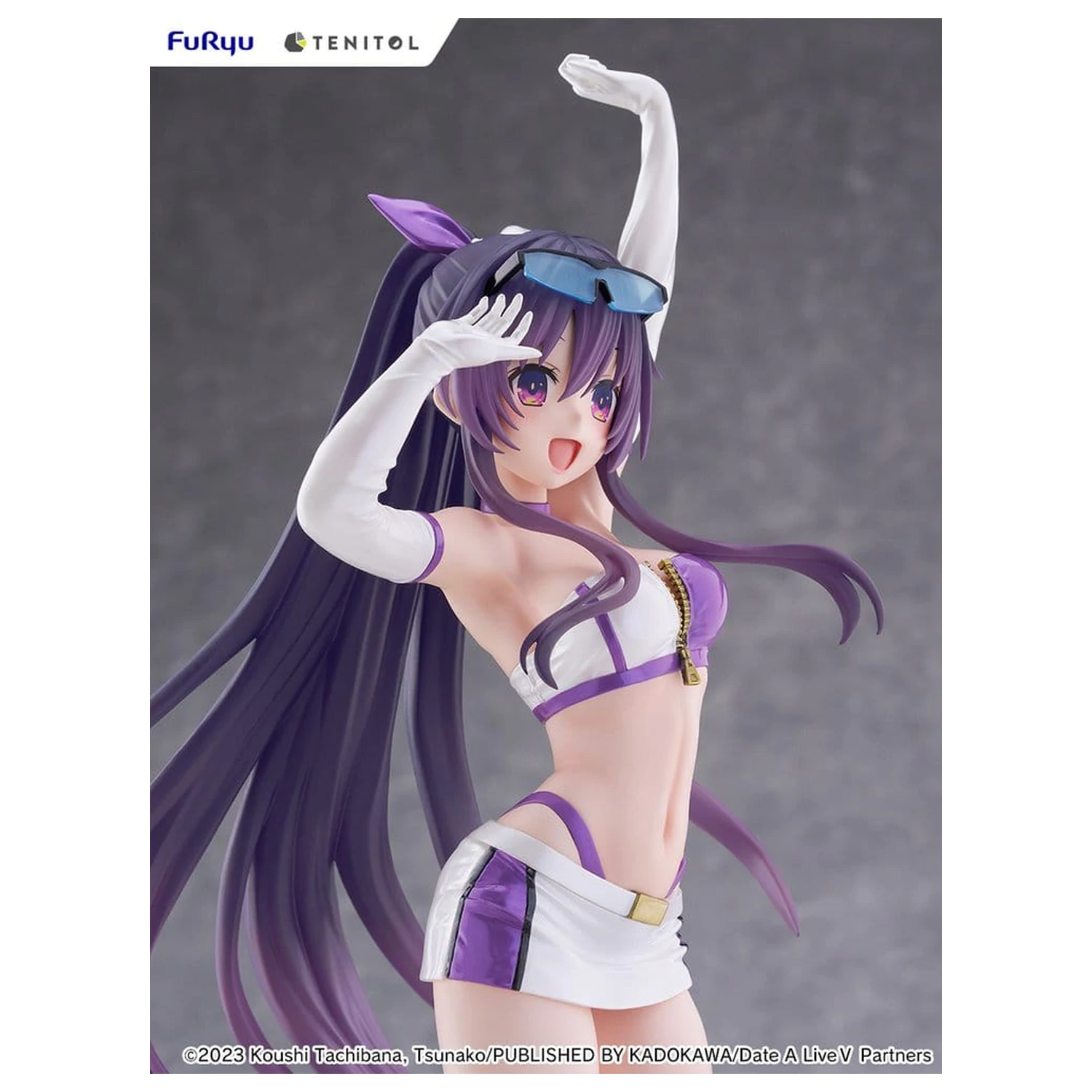 Date A Live V Tenitol Vysoká PVC figurka Tohka Yatogami Race Queen Ver. 30 cm fotografii produktu