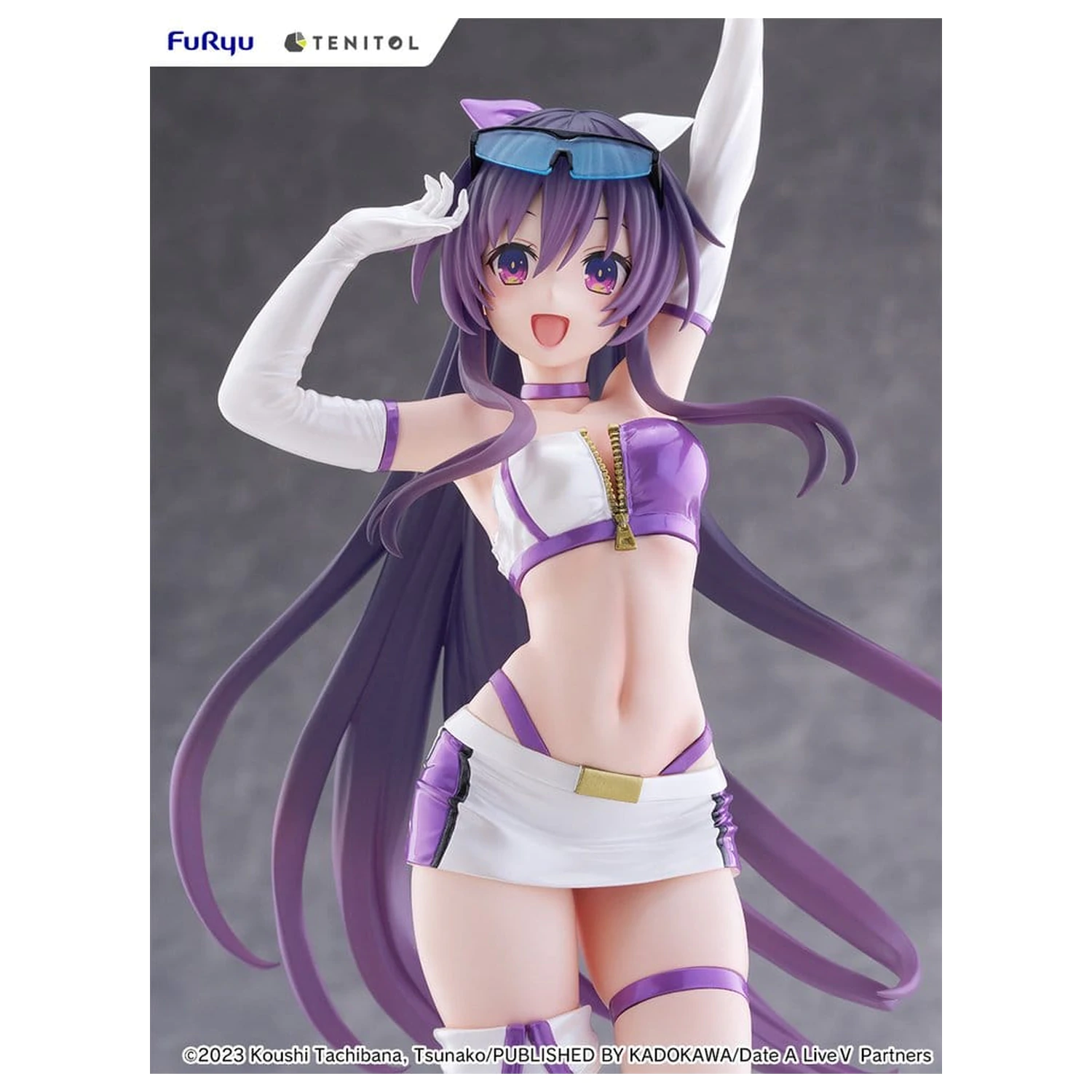 Date A Live V Tenitol Vysoká PVC figurka Tohka Yatogami Race Queen Ver. 30 cm fotografii produktu