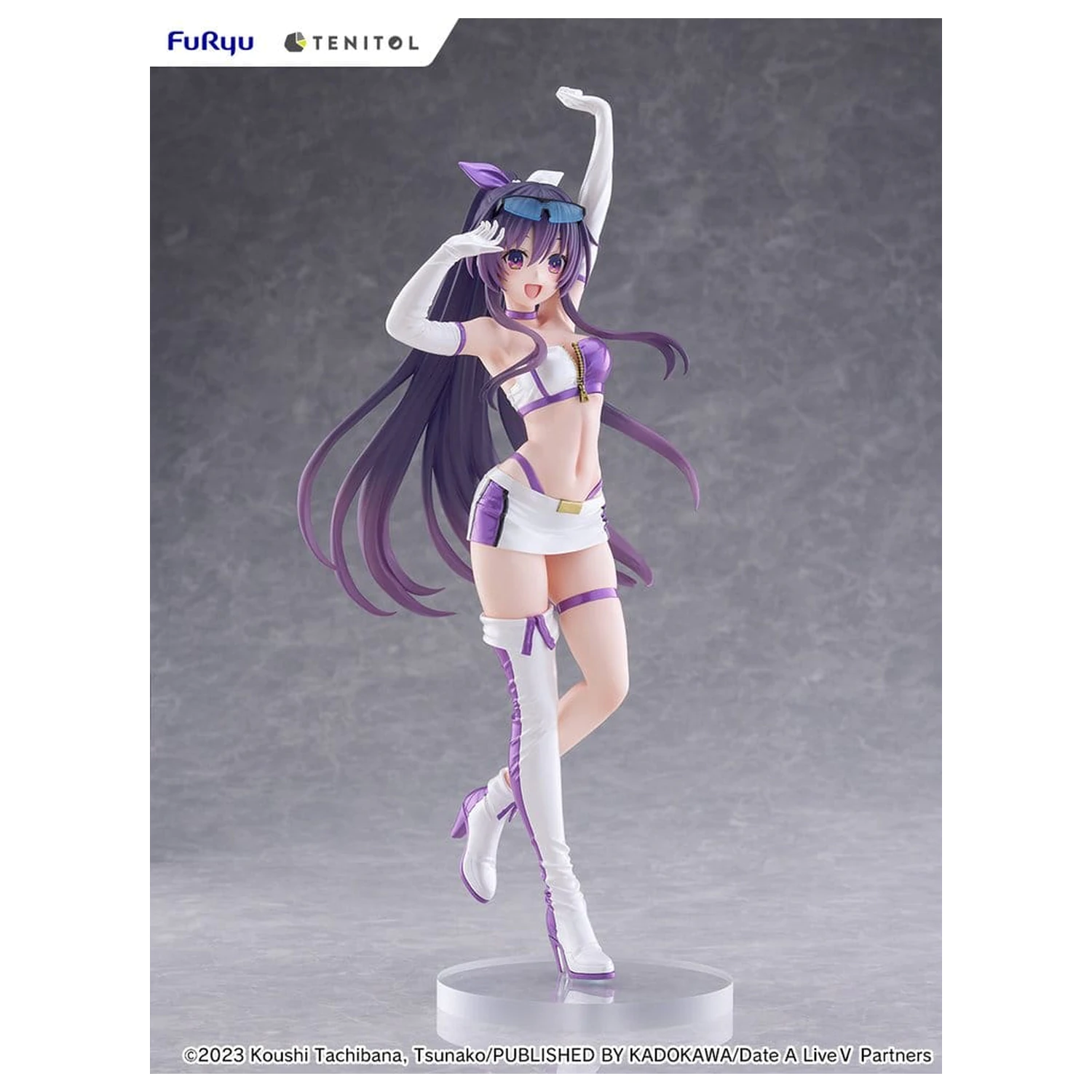 Date A Live V Tenitol Vysoká PVC figurka Tohka Yatogami Race Queen Ver. 30 cm fotografii produktu