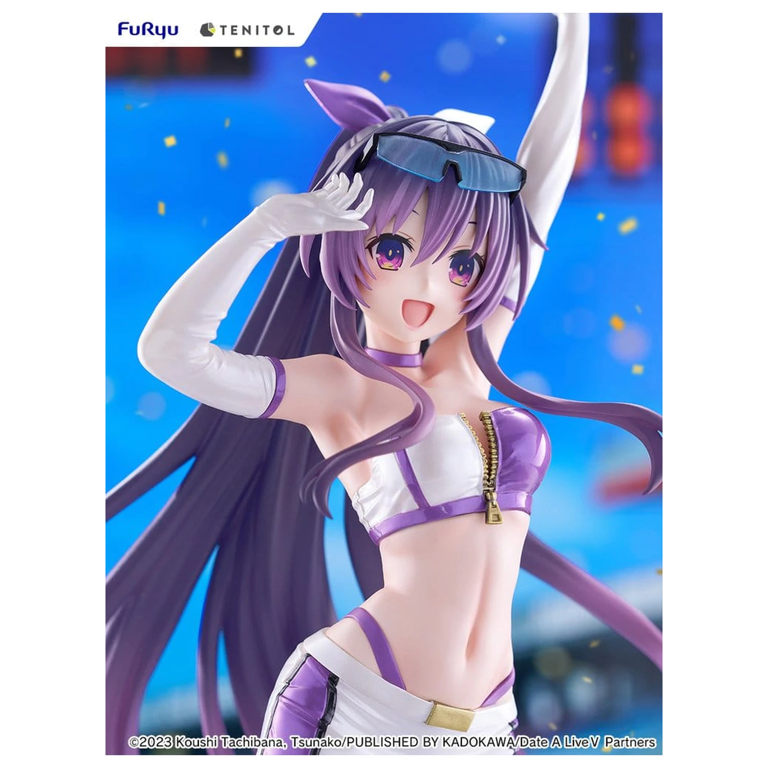 Date A Live V Tenitol Vysoká PVC figurka Tohka Yatogami Race Queen Ver. 30 cm fotografii produktu