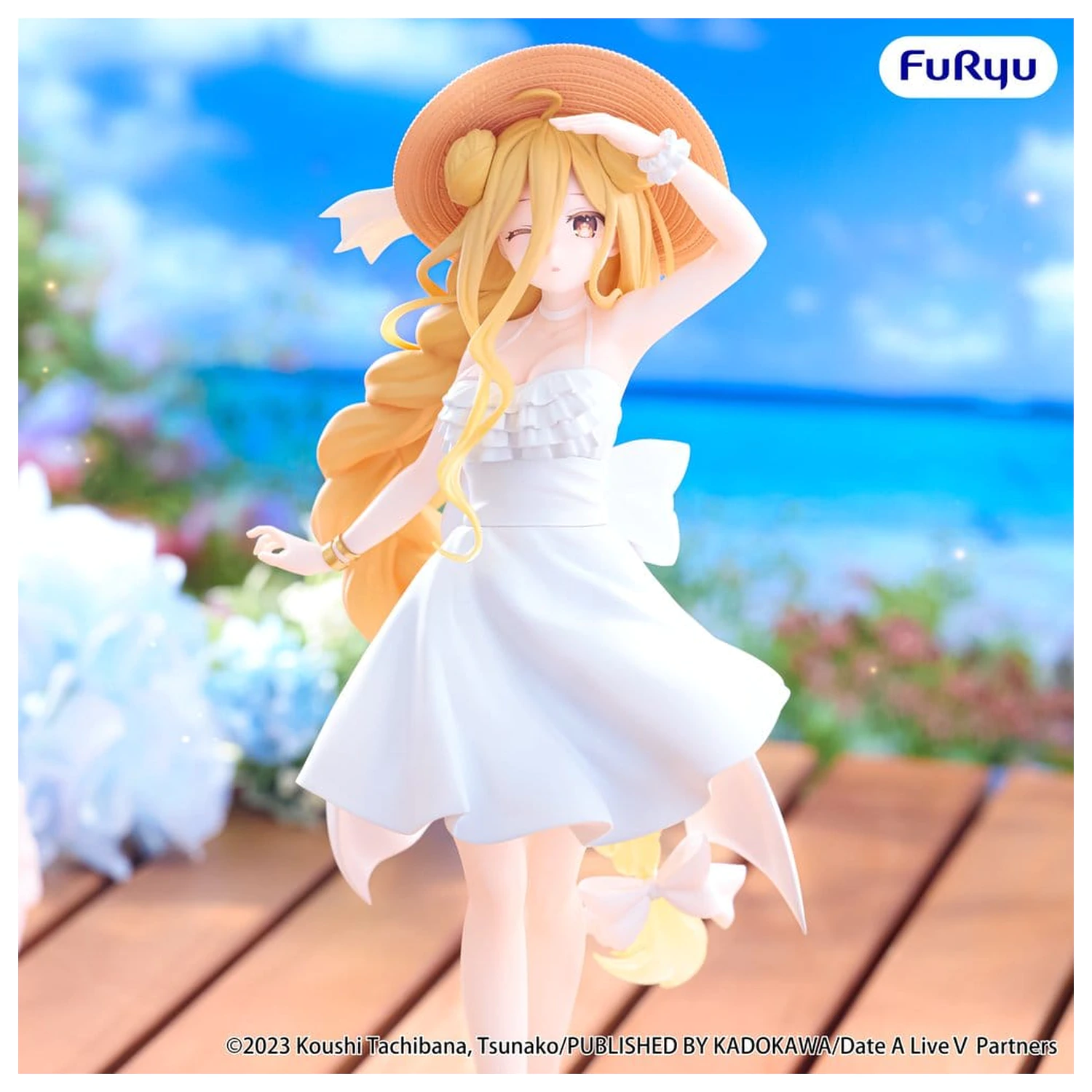 Date A Live V TTT PVC figurka Mukuro Hoshimiya Summer Dress Ver. 20 cm fotografii produktu