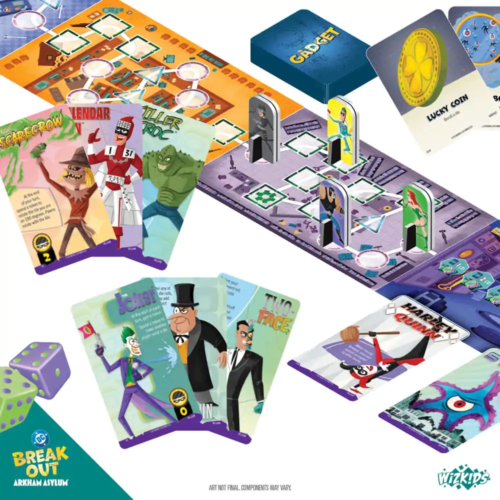 DC Breakout: Arkham Asylum karetní hra *anglická verze* fotografii produktu